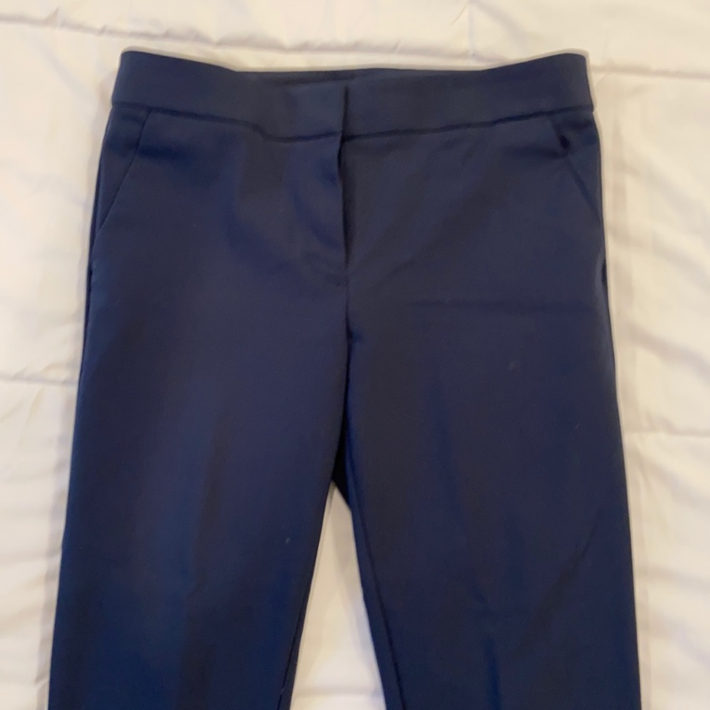 Loft Navy Marisa Skinny Pants sz. 8